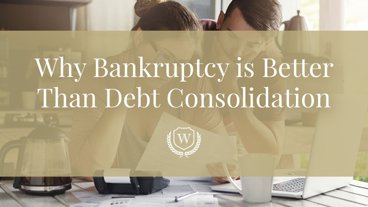 Why bankruptcy is better than debt consolidation